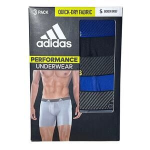 NWT Adidas Boxer Briefs Athletic Comfort Fit Sz Small